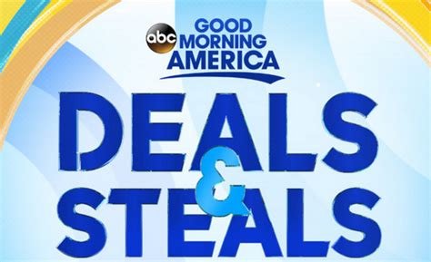 , Fish Kiss, Soap Distillery and many more. . Deals steals good morning america